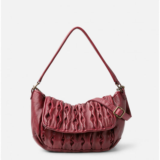 Borsa media in pelle