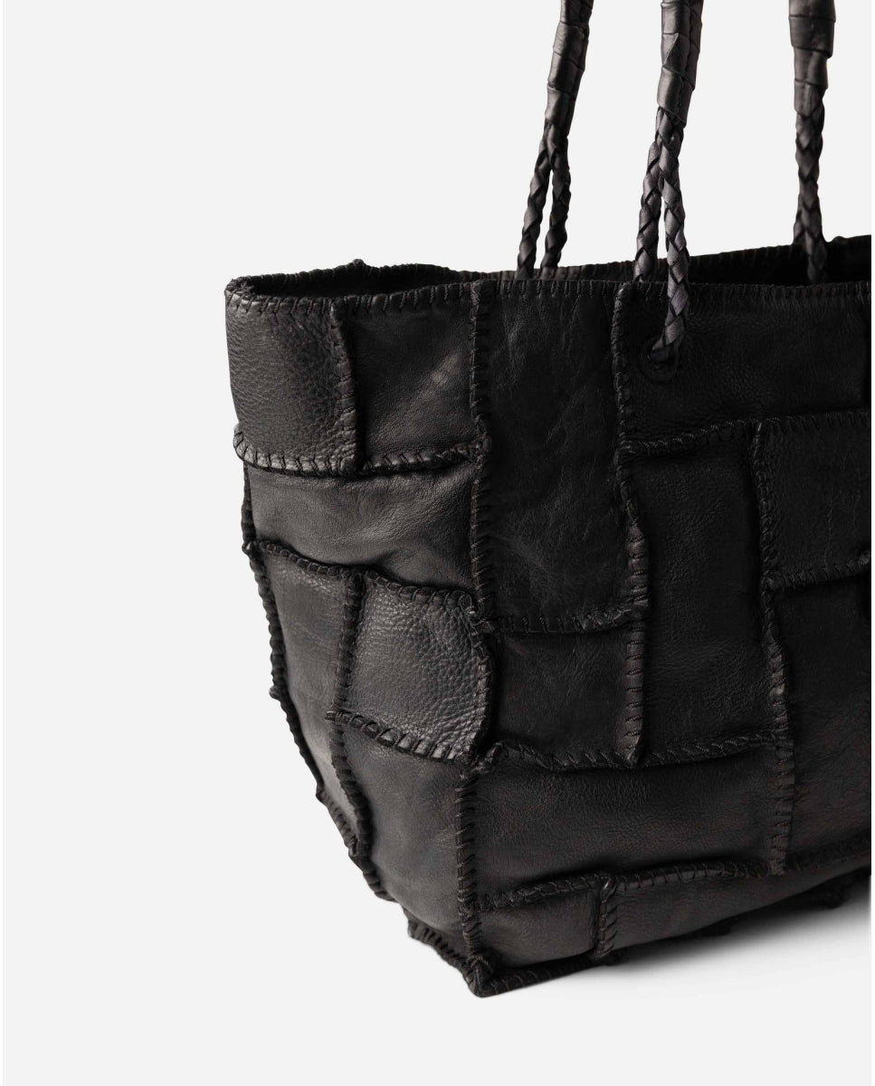 Borsa shopper in pelle