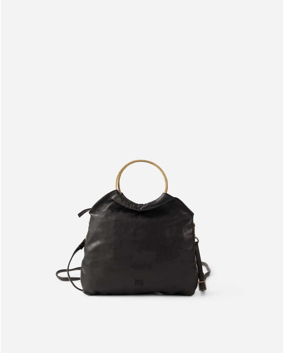 Borsa a mano in pelle