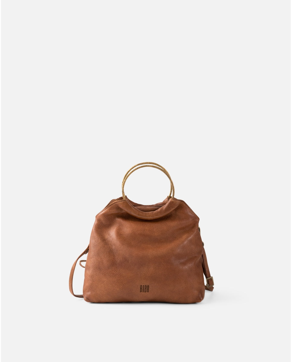 Borsa a mano in pelle